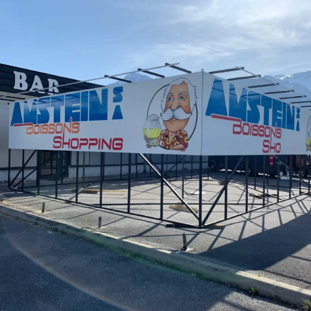 enseigne sur mesure à Bex / Vaud