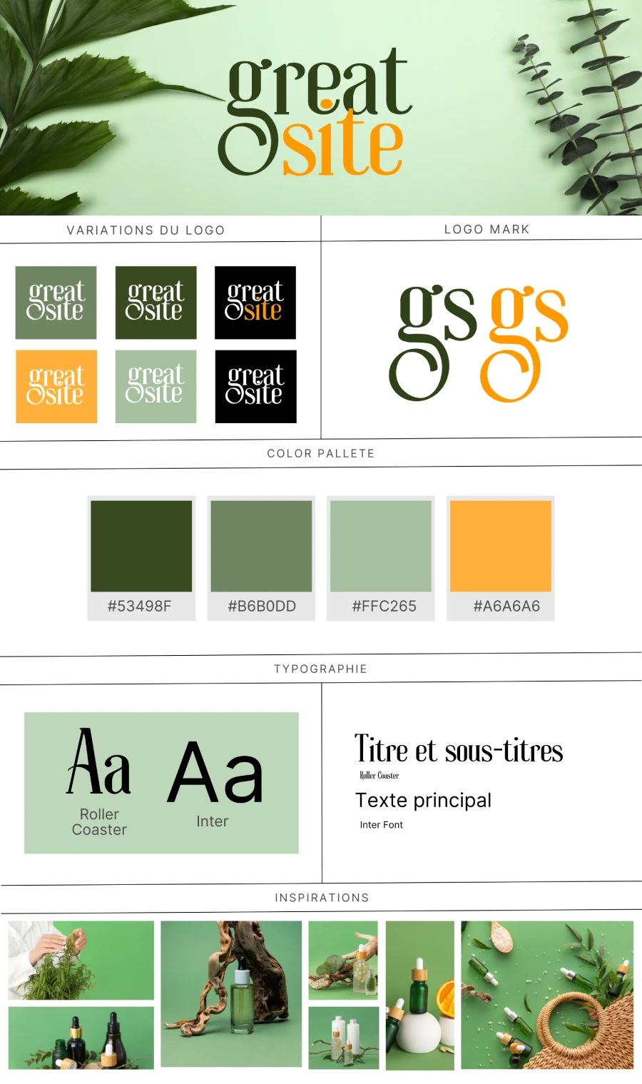 charte graphique Vaud / Valais