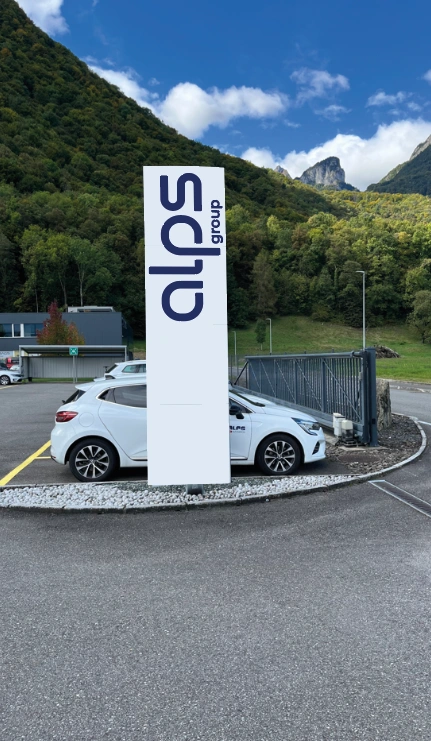 PANNEAU PUBLICITAIRE PERSONNALISé vAUD ET vALAIS
