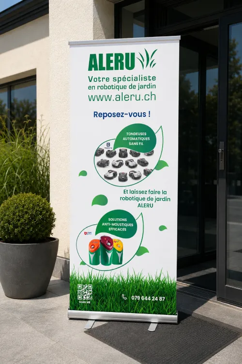 roll-up personnalisé Vaud
